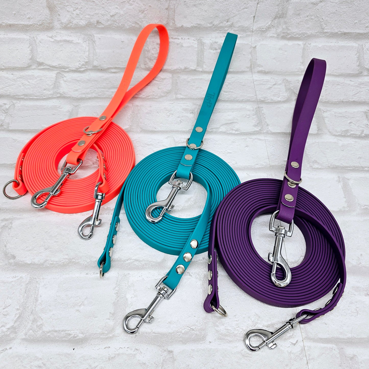 Warm Purple - Classic Waterproof Webbing Dog Traffic Leash / Dog Traffic Handle