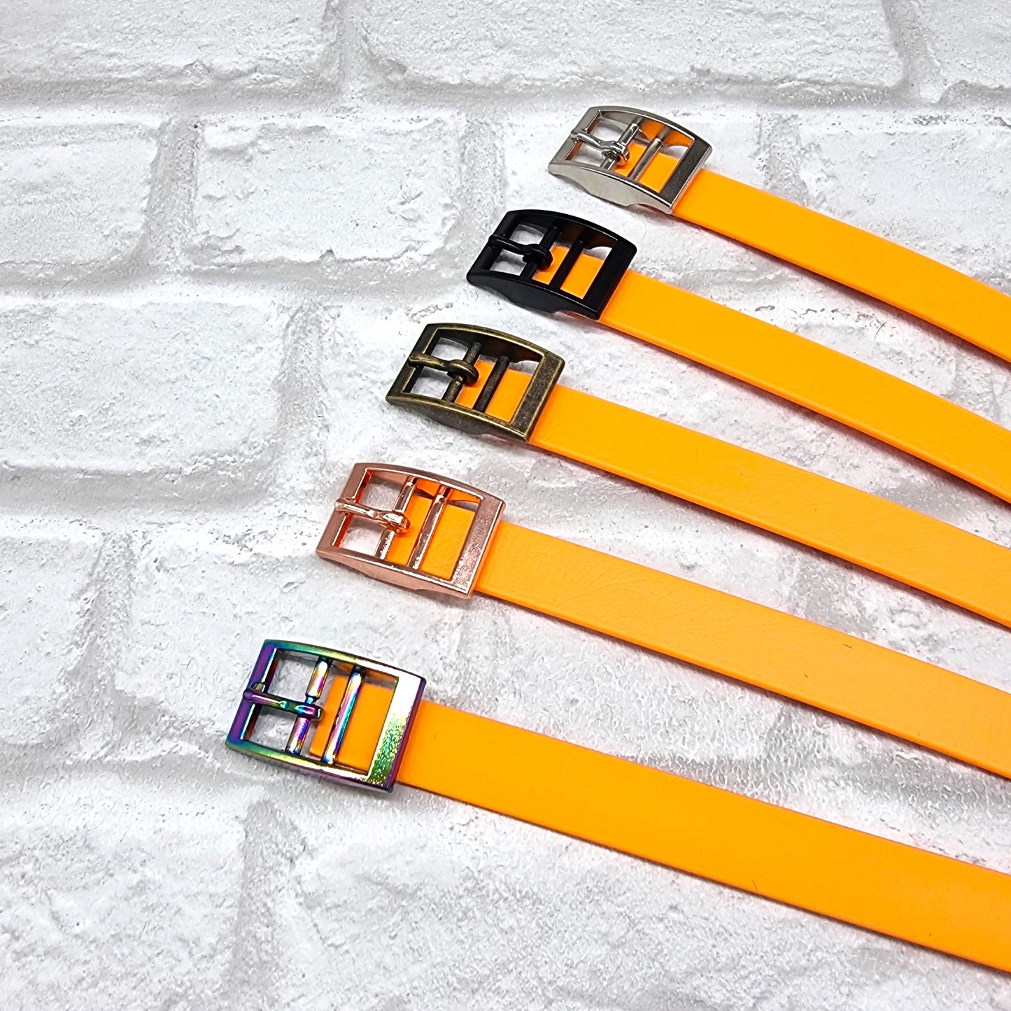 Orange - Waterproof BioThane© Dog Lead