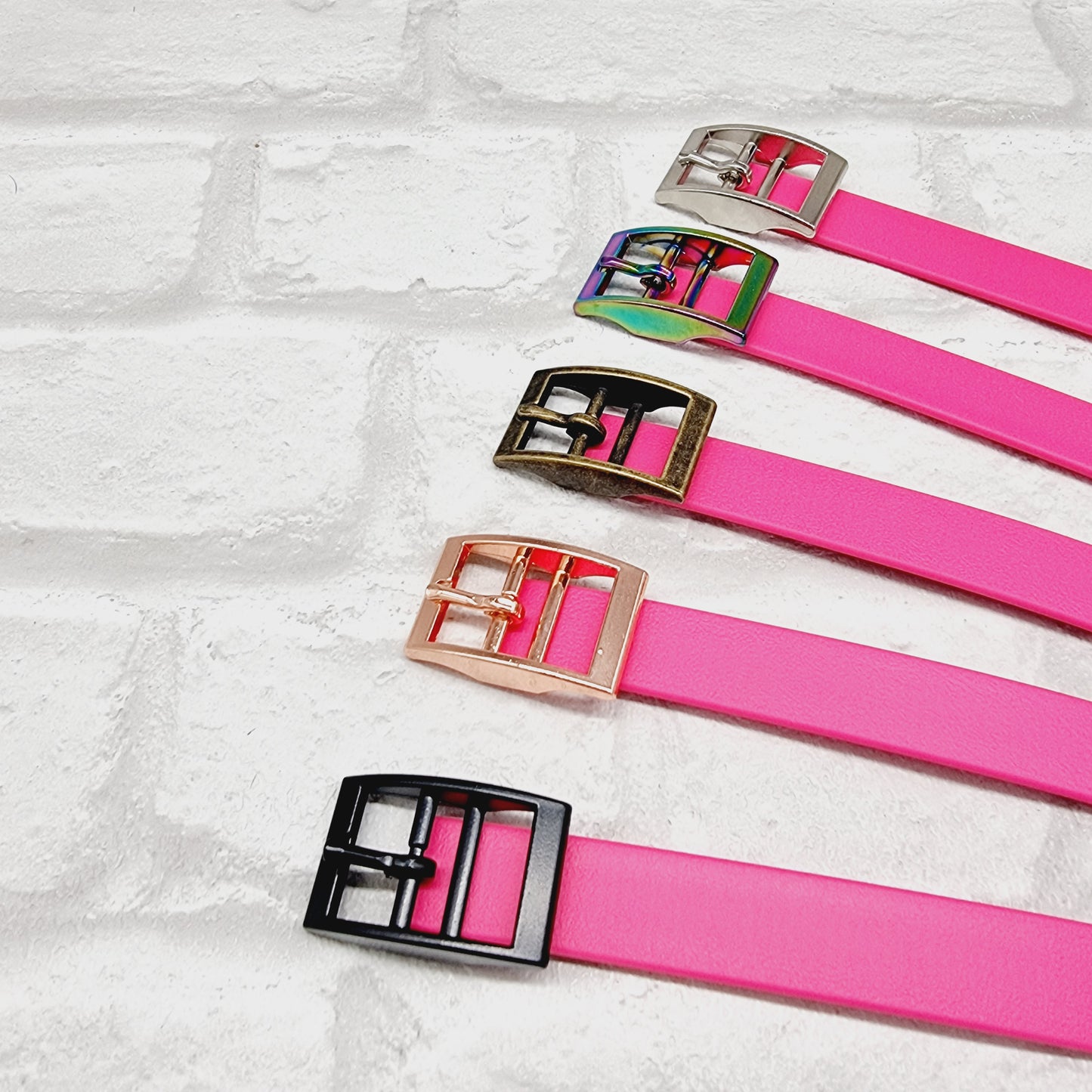 Passion Pink - Waterproof BioThane® Dog Traffic Leash / Dog Traffic Handle