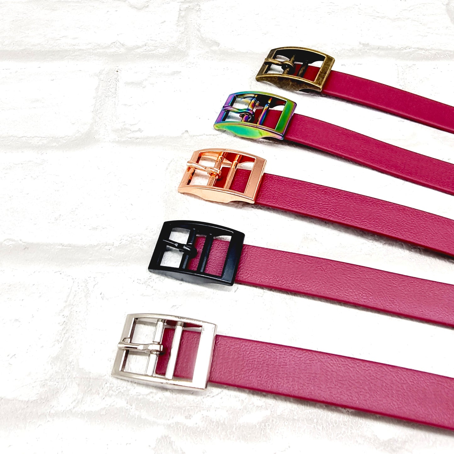 Burgundy - Waterproof BioThane© Dog Lead