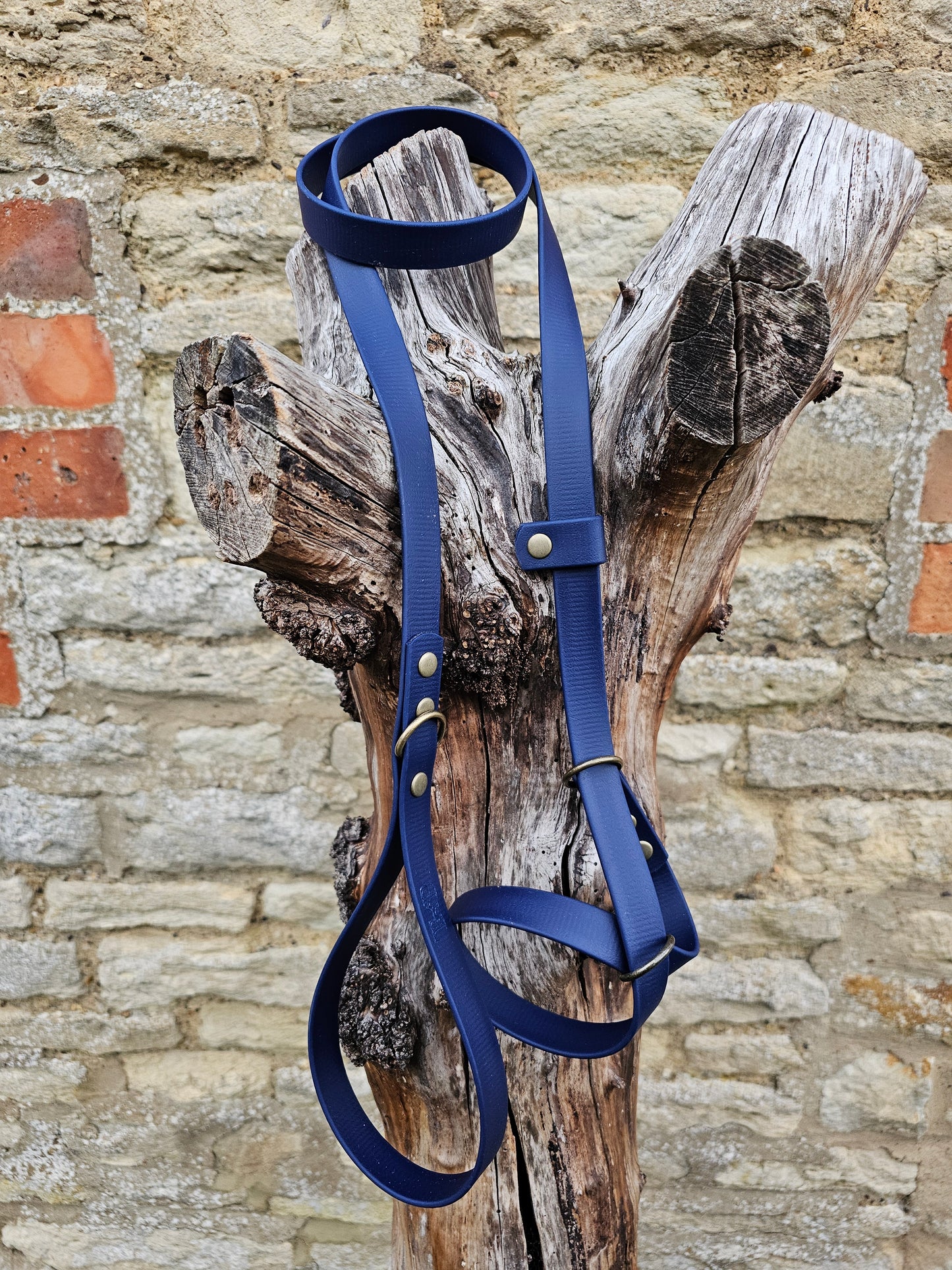 Navy - Waterproof BioThane© Figure8 Dog Lead