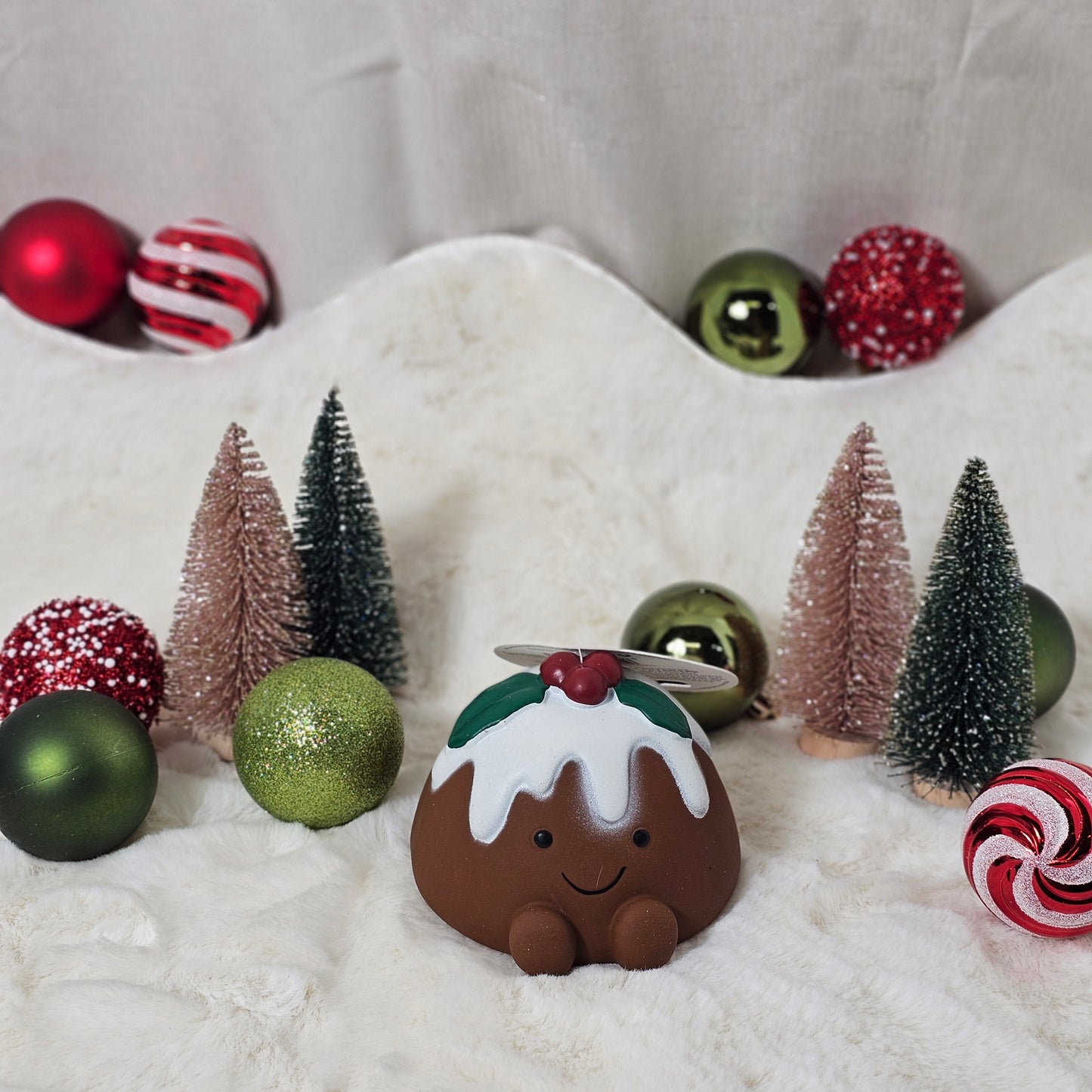 Christmas Pudding - Latex Dog Toy