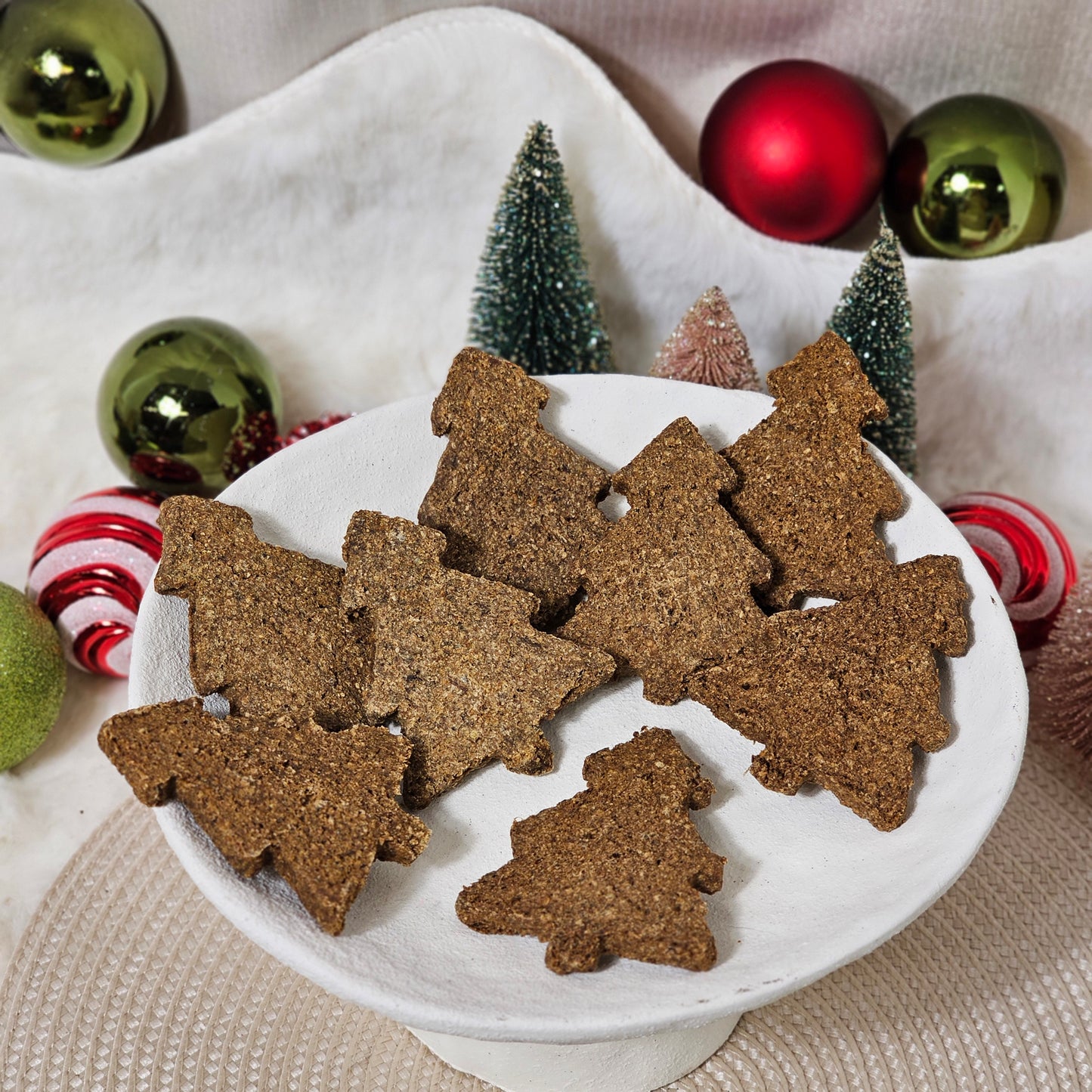 Gourmet Christmas Tree Burger