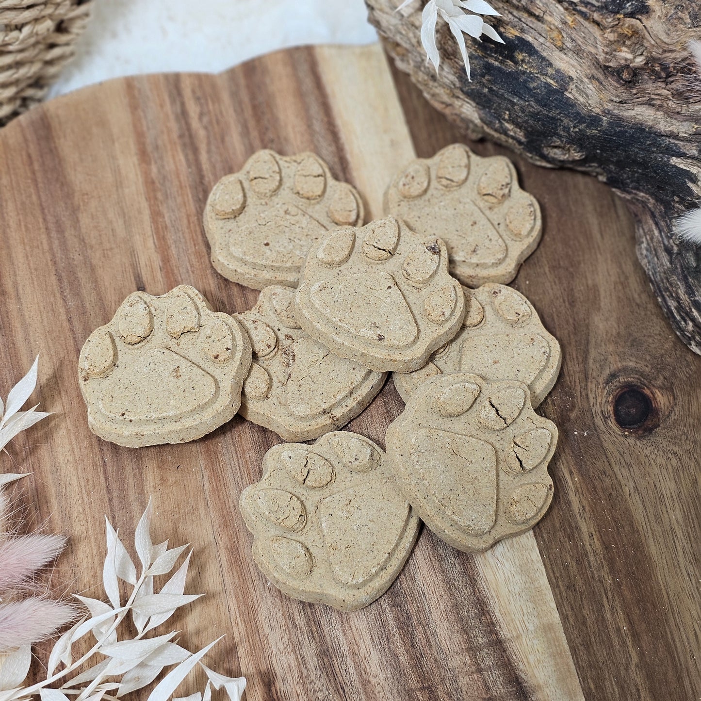 Peanut Butter Paws Biscuits - Wheat Free