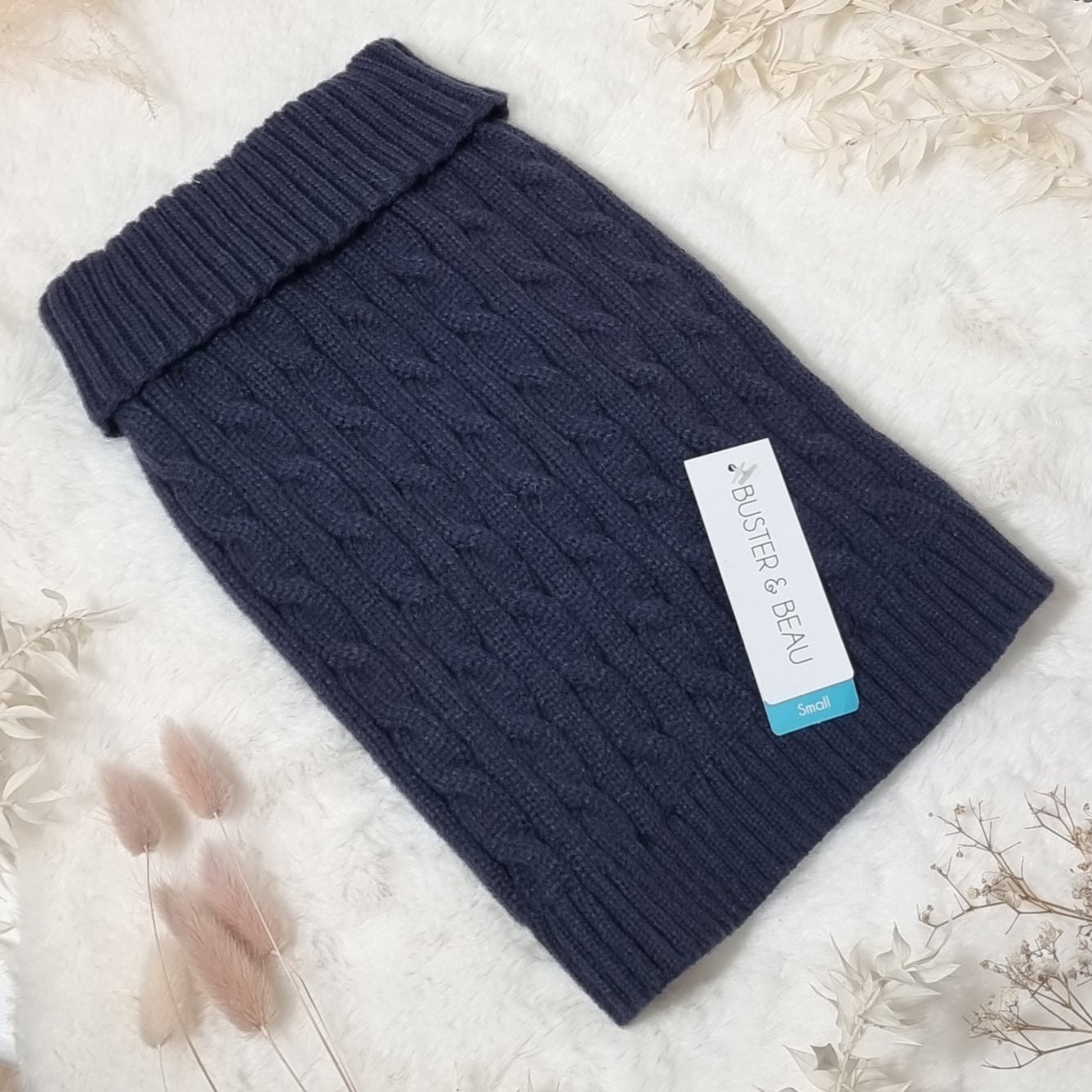 Navy - Buster & Beau Dog Jumper - 3 sizes