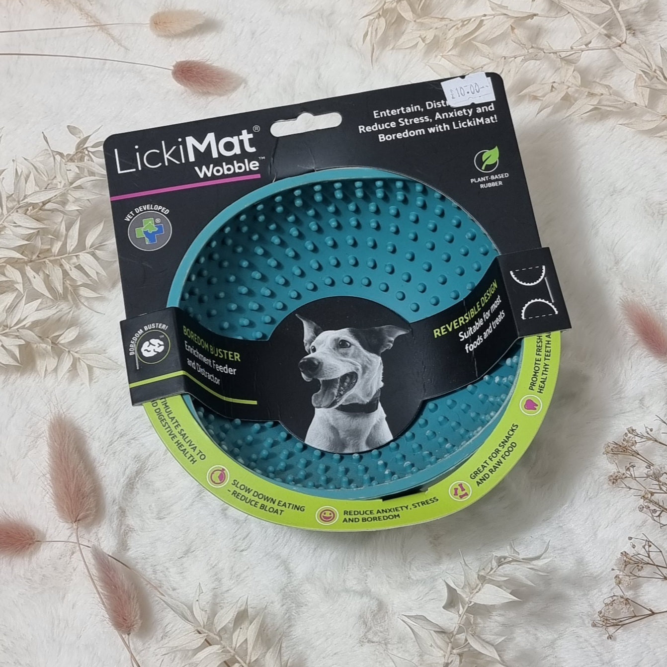 Lickimat Wobble Bowl - Blue
