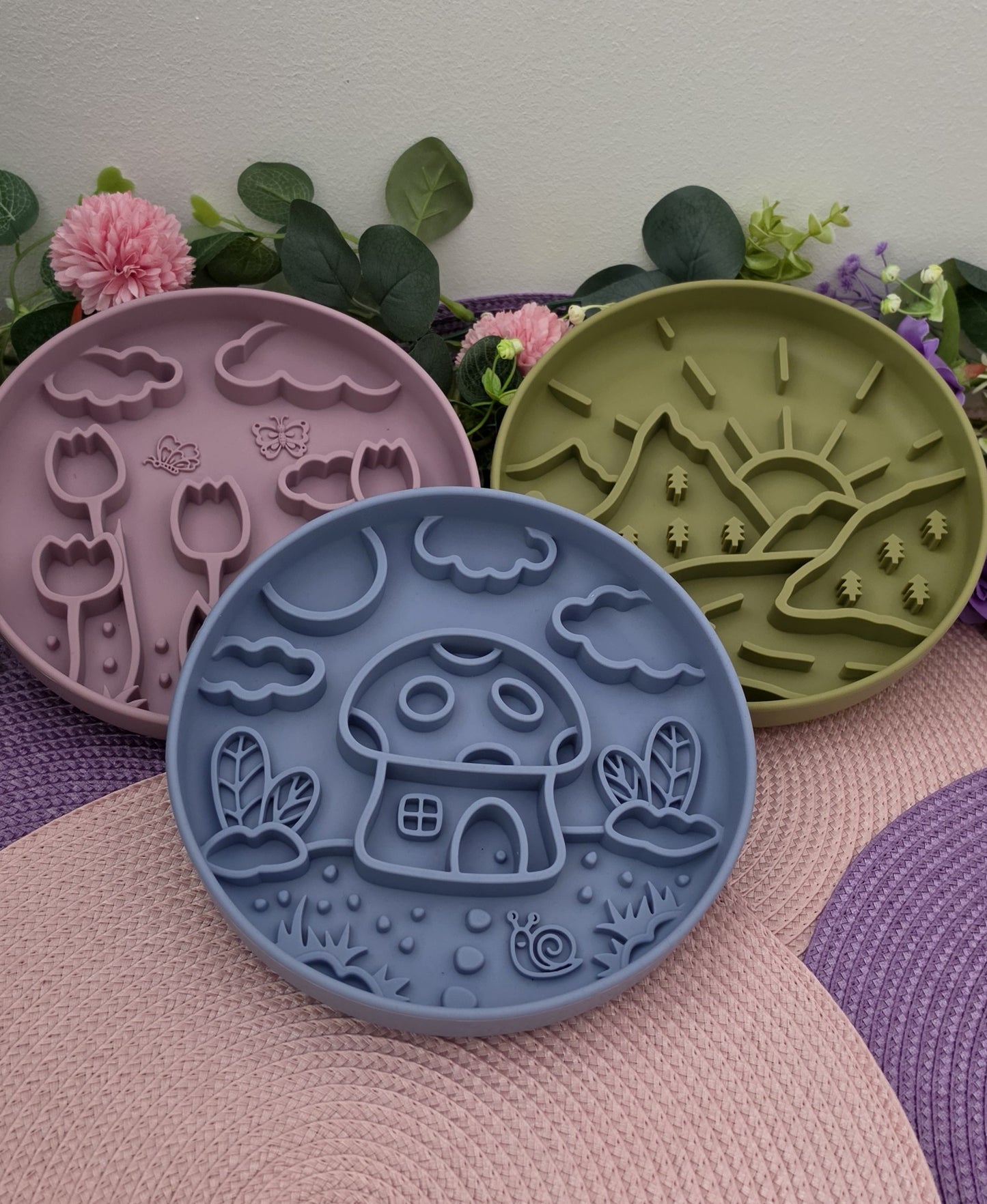 Enrichment Bowl - Tulip Fields (Lilac)
