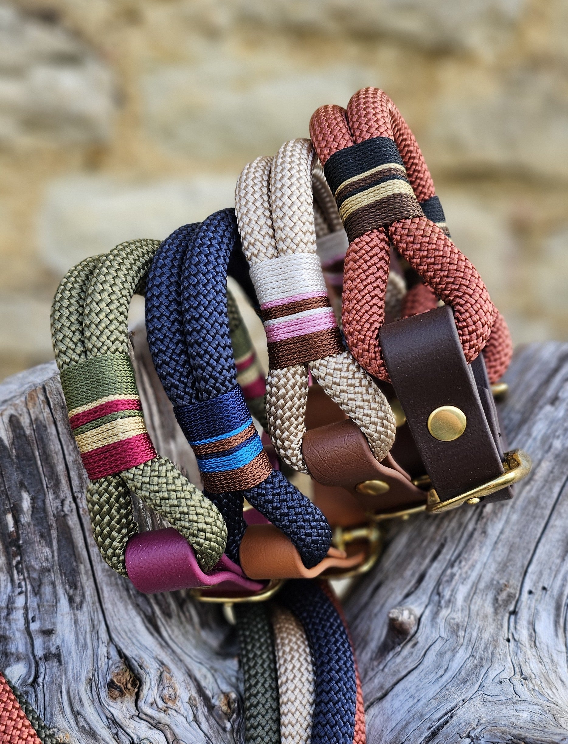 Rope & Biothane Dog Collars – Trinkety Paws