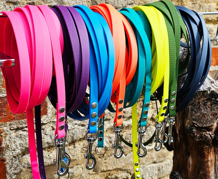 Waterproof BioThane® & Webbing Long Line Lead Collection