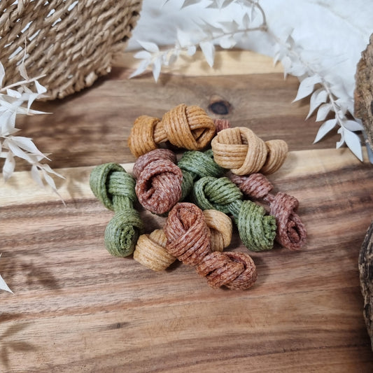 Puffed Veggie Mini Knots