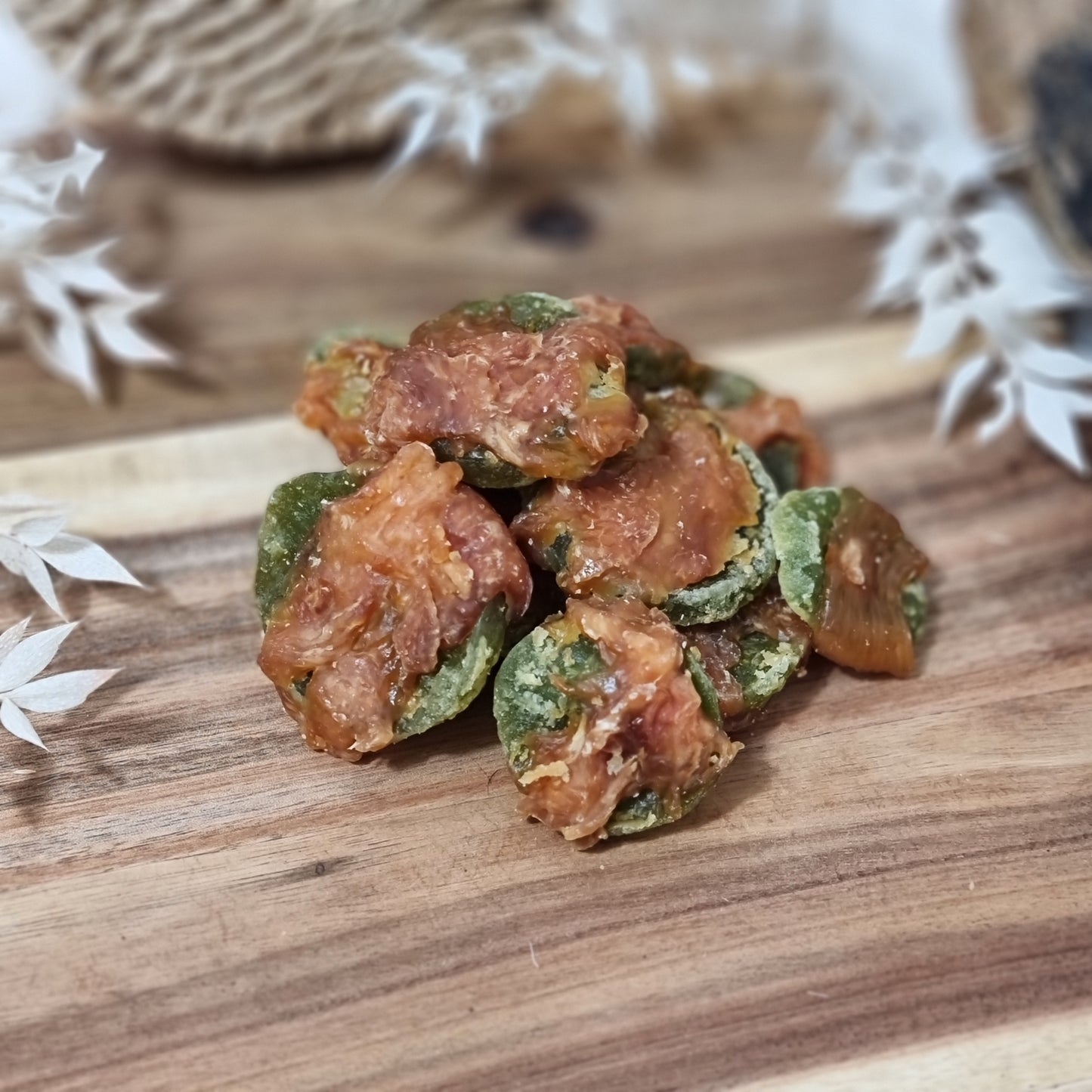 Kiwi wrapped in Chicken