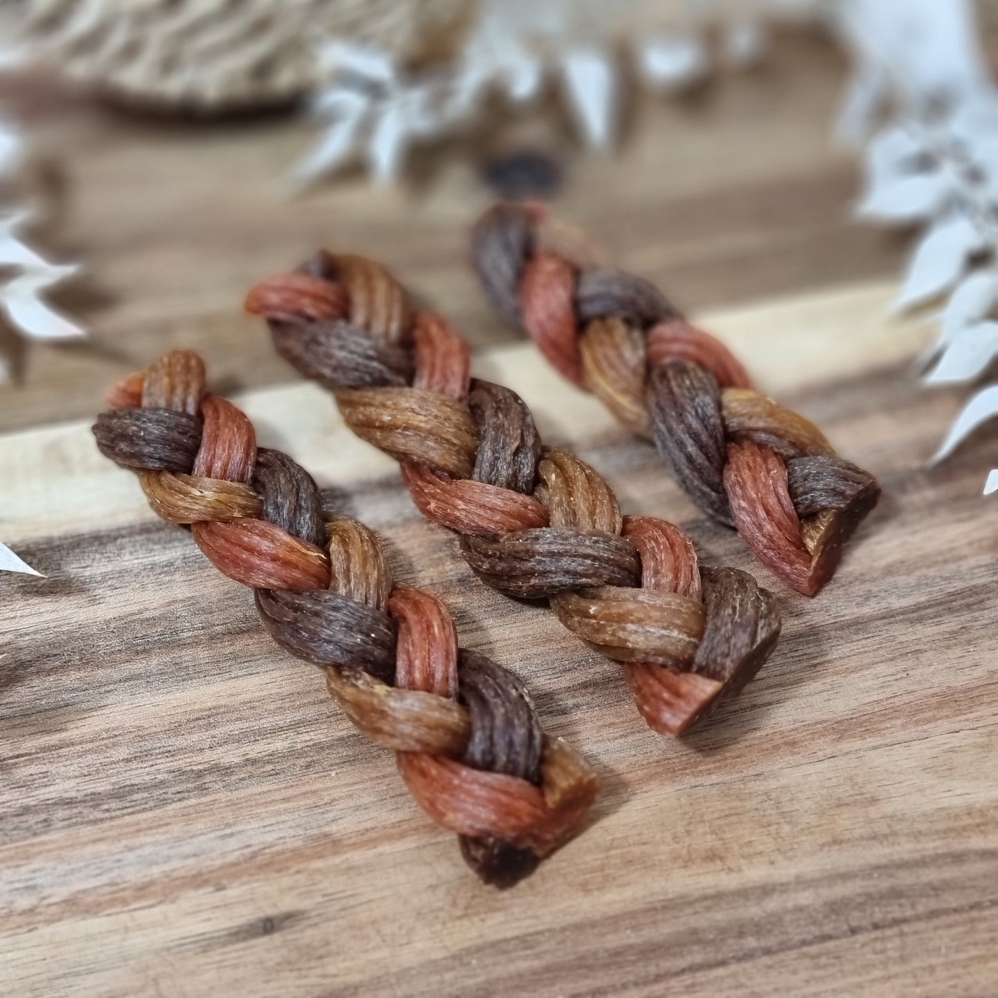 Chicken, Duck & Beef Trio Braid