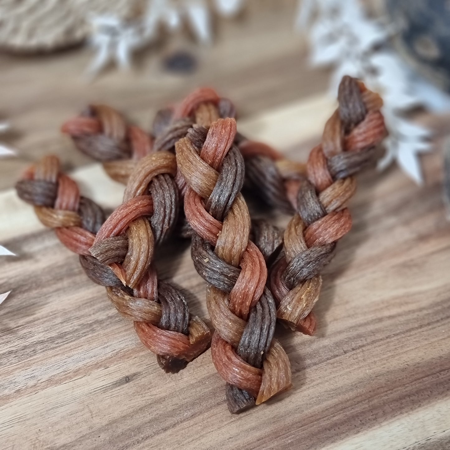 Chicken, Duck & Beef Trio Braid