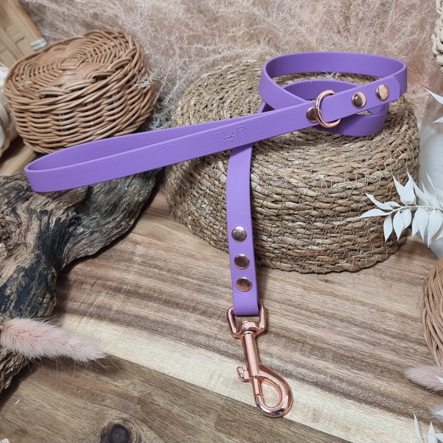 Amethyst RG - (90cm length / Slim) Biothane Dog Lead