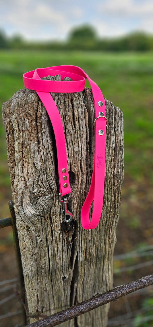 Passion Pink - Waterproof BioThane© Dog Lead