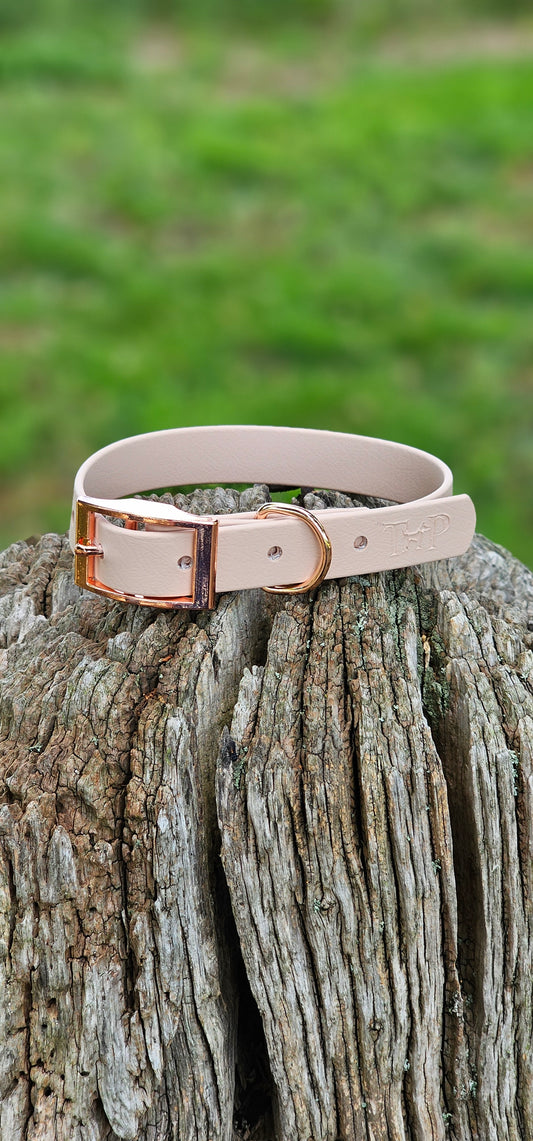 Powder Pearl - Waterproof BioThane© Dog Collar
