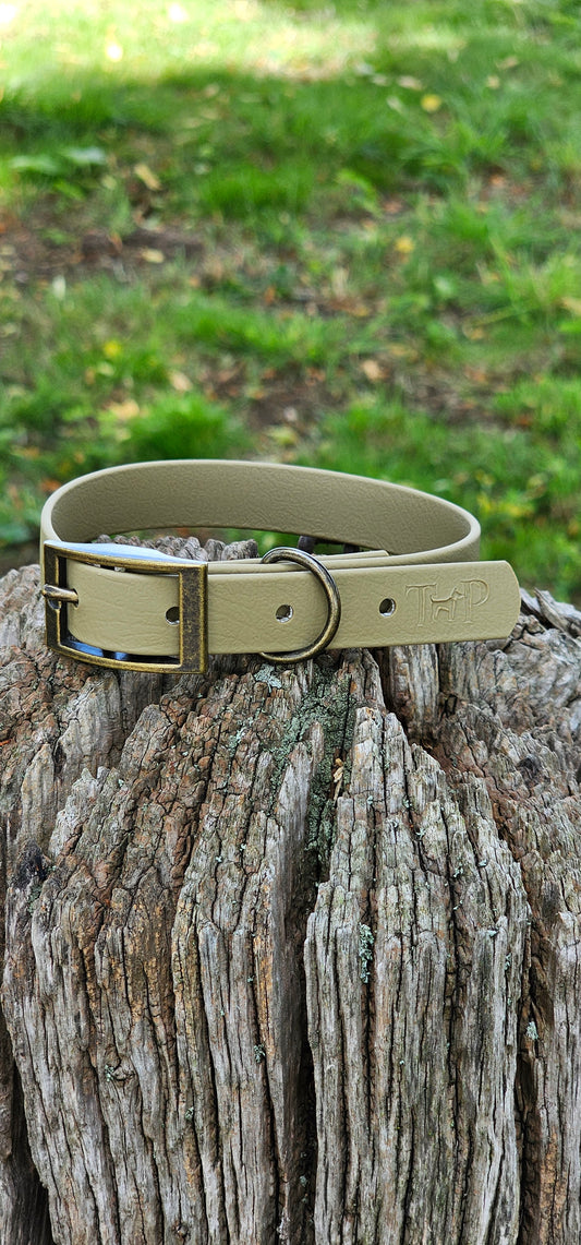 Clay - Waterproof BioThane© Dog Collar