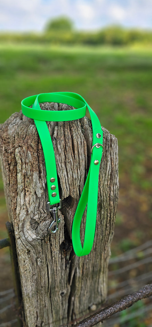 Neon Green - Waterproof BioThane© Dog Lead