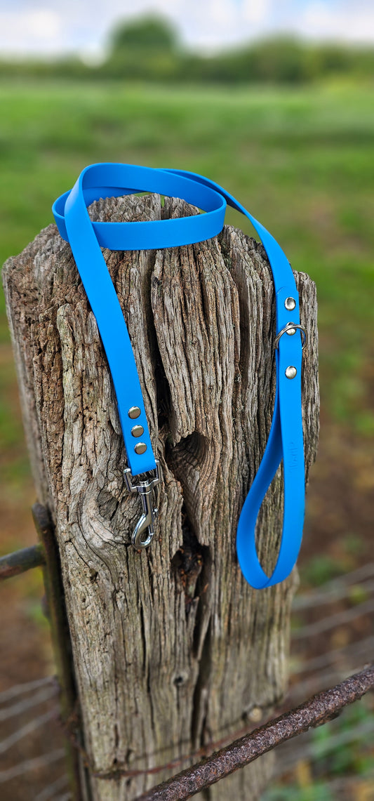 Blue - Waterproof BioThane© Dog Lead