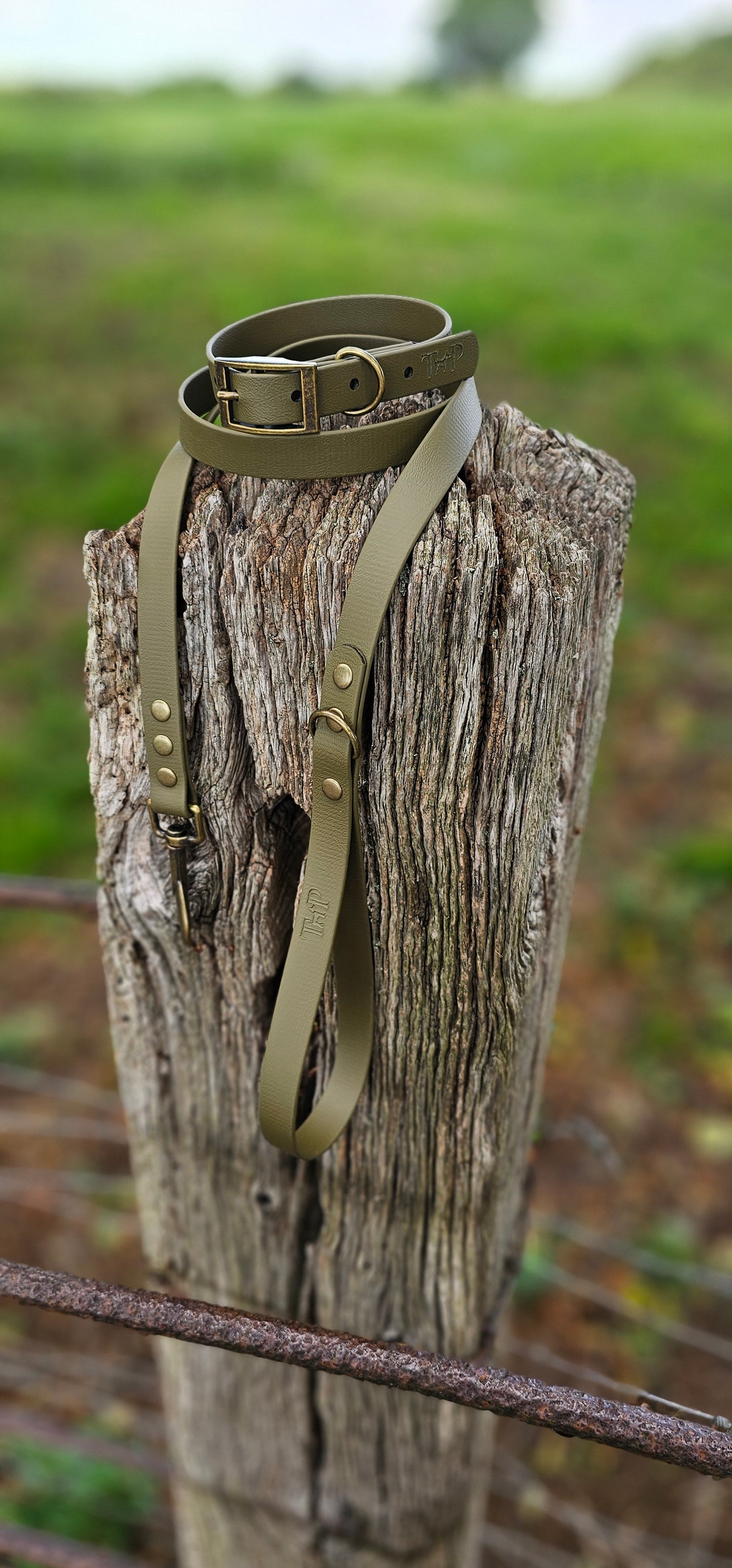 Olive - Waterproof BioThane© Dog Lead