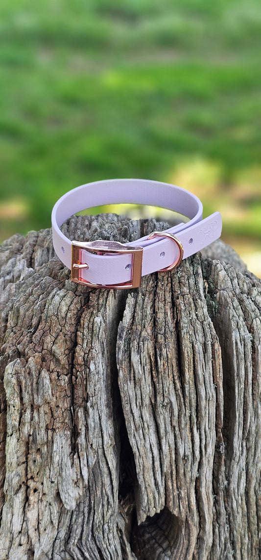 Lilac - Waterproof BioThane© Dog Collar