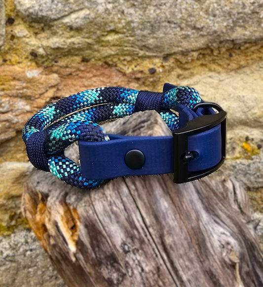 Neptune - Classic Rope Dog Collar