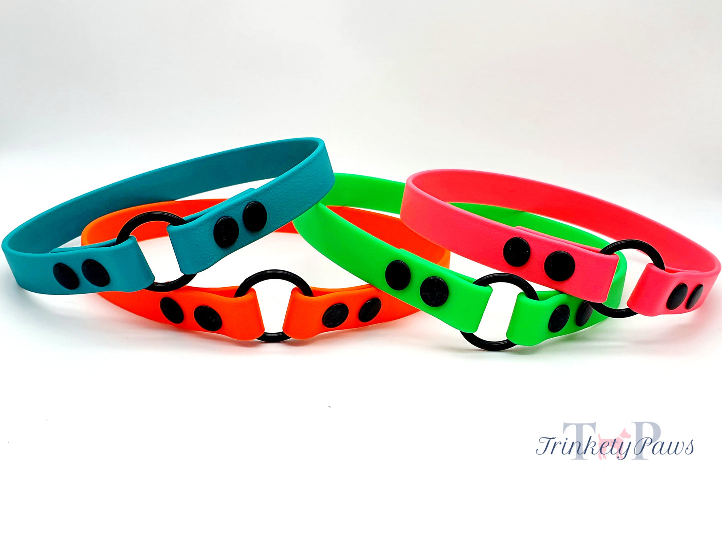 Waterproof BioThane© Dog Tag Collar - Design Your Own