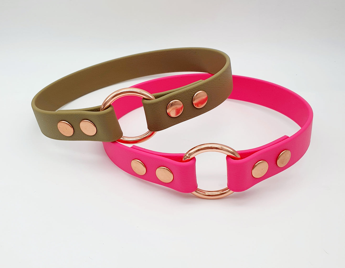 Waterproof BioThane© Dog Tag Collar - Design Your Own