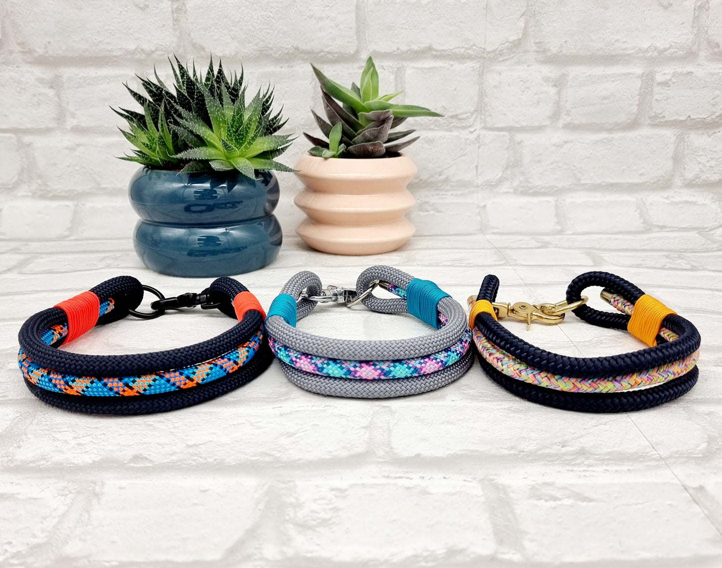 Rope Dog Collar - Design Your Own