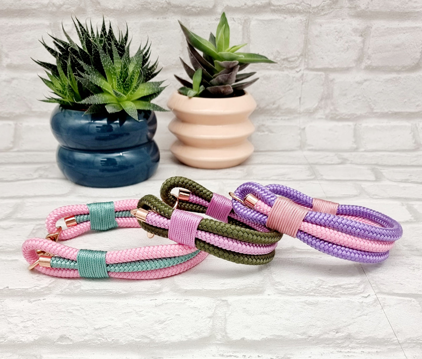 Rope Dog Collar - Design Your Own