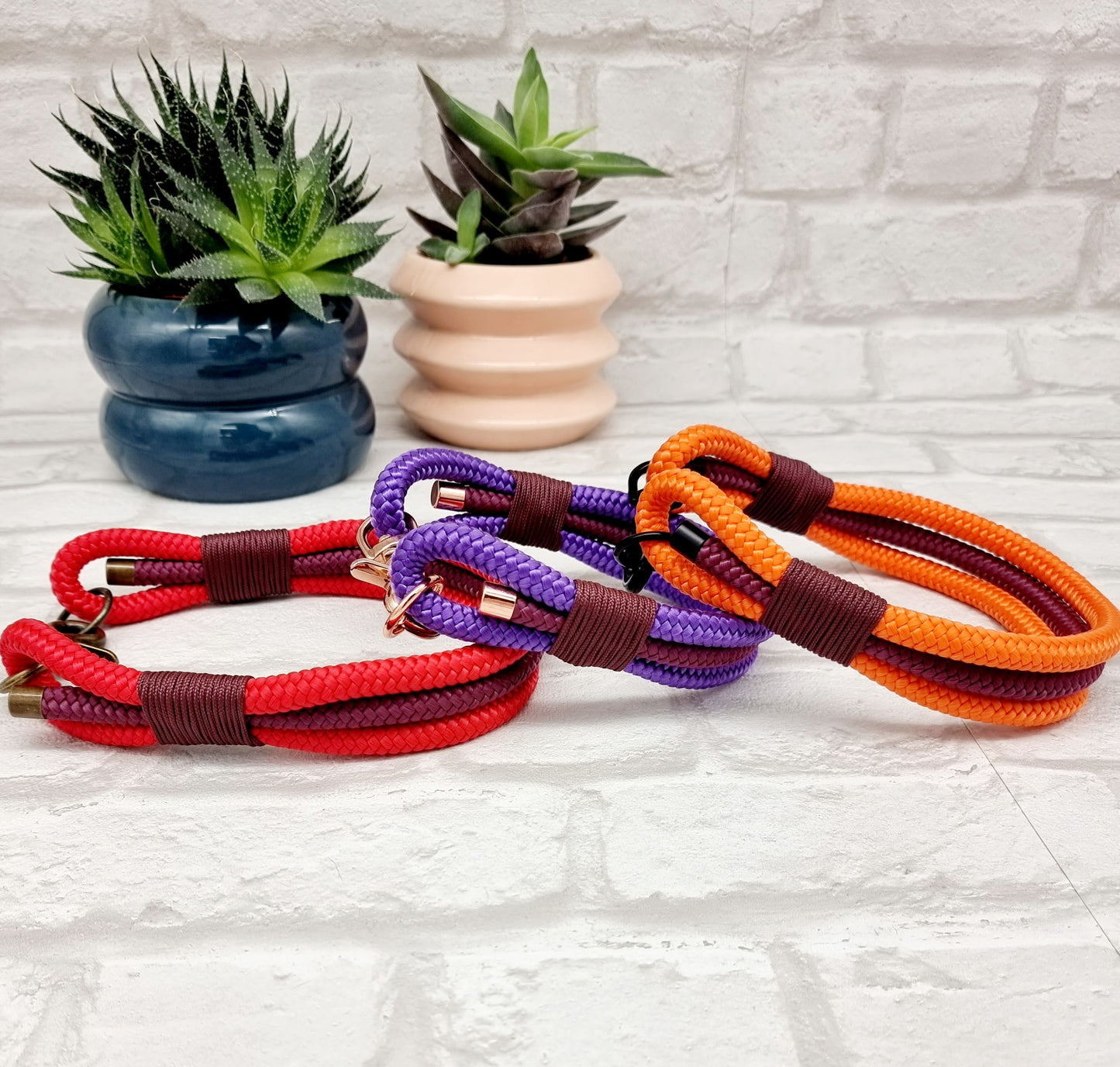 Rope Dog Collar - Design Your Own