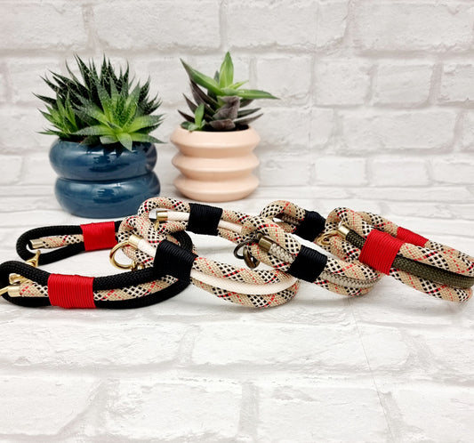 Rope Dog Collar - Design Your Own