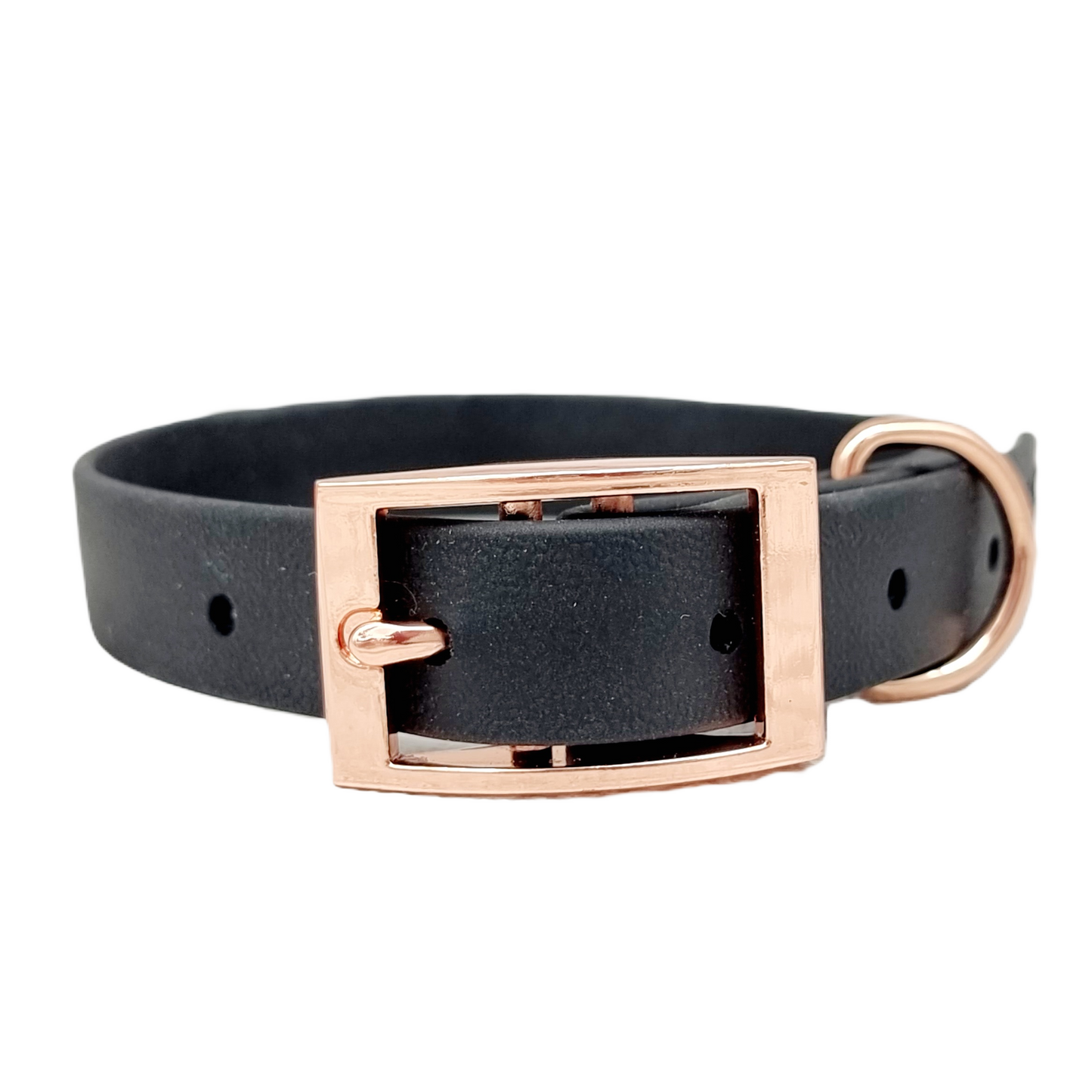 Black - Waterproof BioThane© Dog Collar