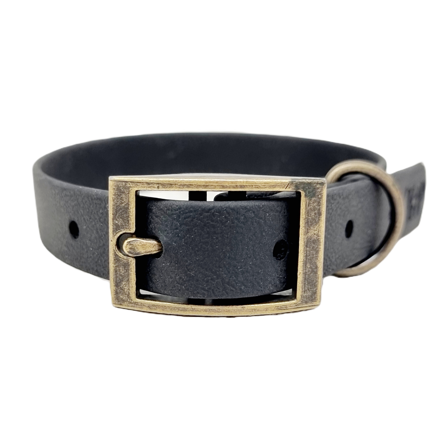 Black - Waterproof BioThane© Dog Collar