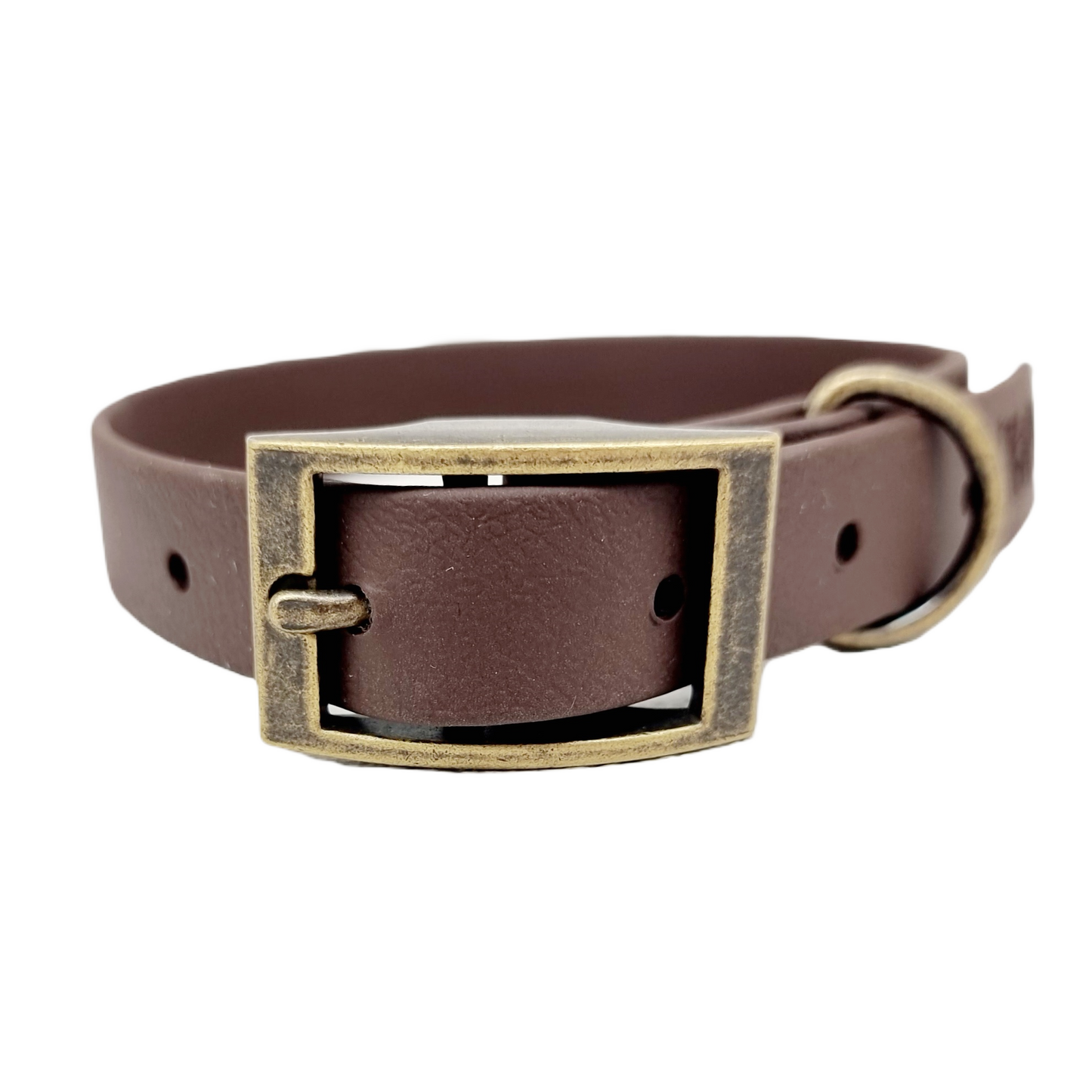 Dark Brown - Waterproof BioThane© Dog Collar
