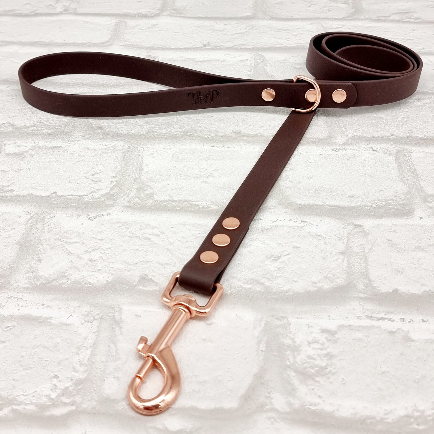Dark Brown - Waterproof BioThane© Dog Lead
