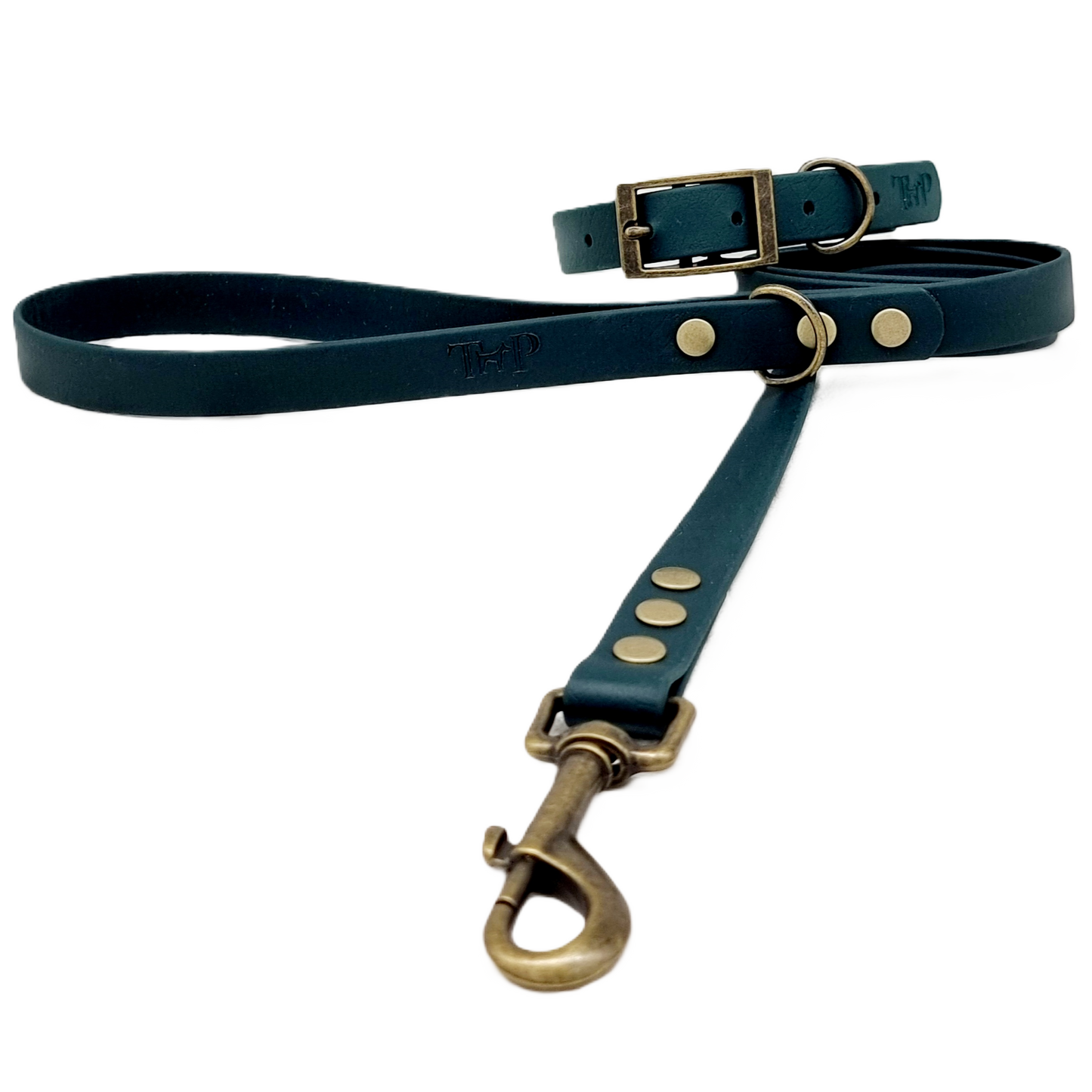 Dark Green - Waterproof BioThane© Dog Collar