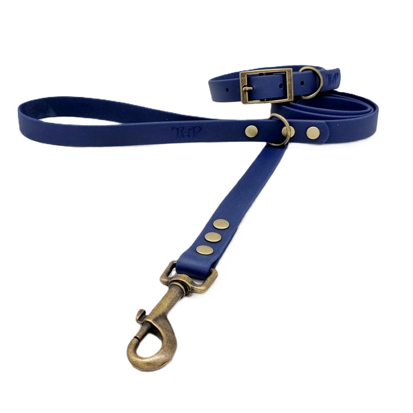 Navy - Waterproof BioThane© Dog Collar