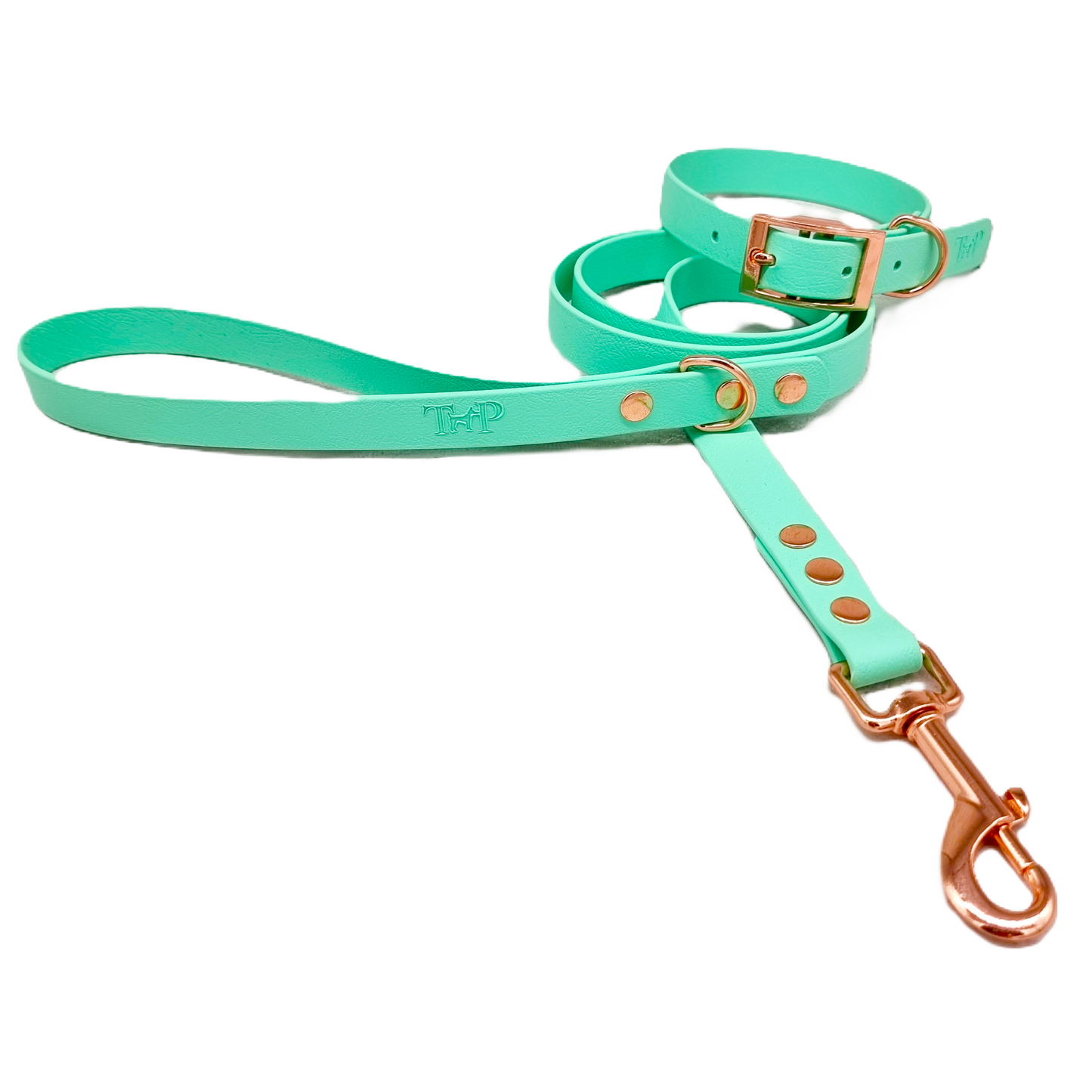 Mint - Waterproof BioThane© Dog Collar