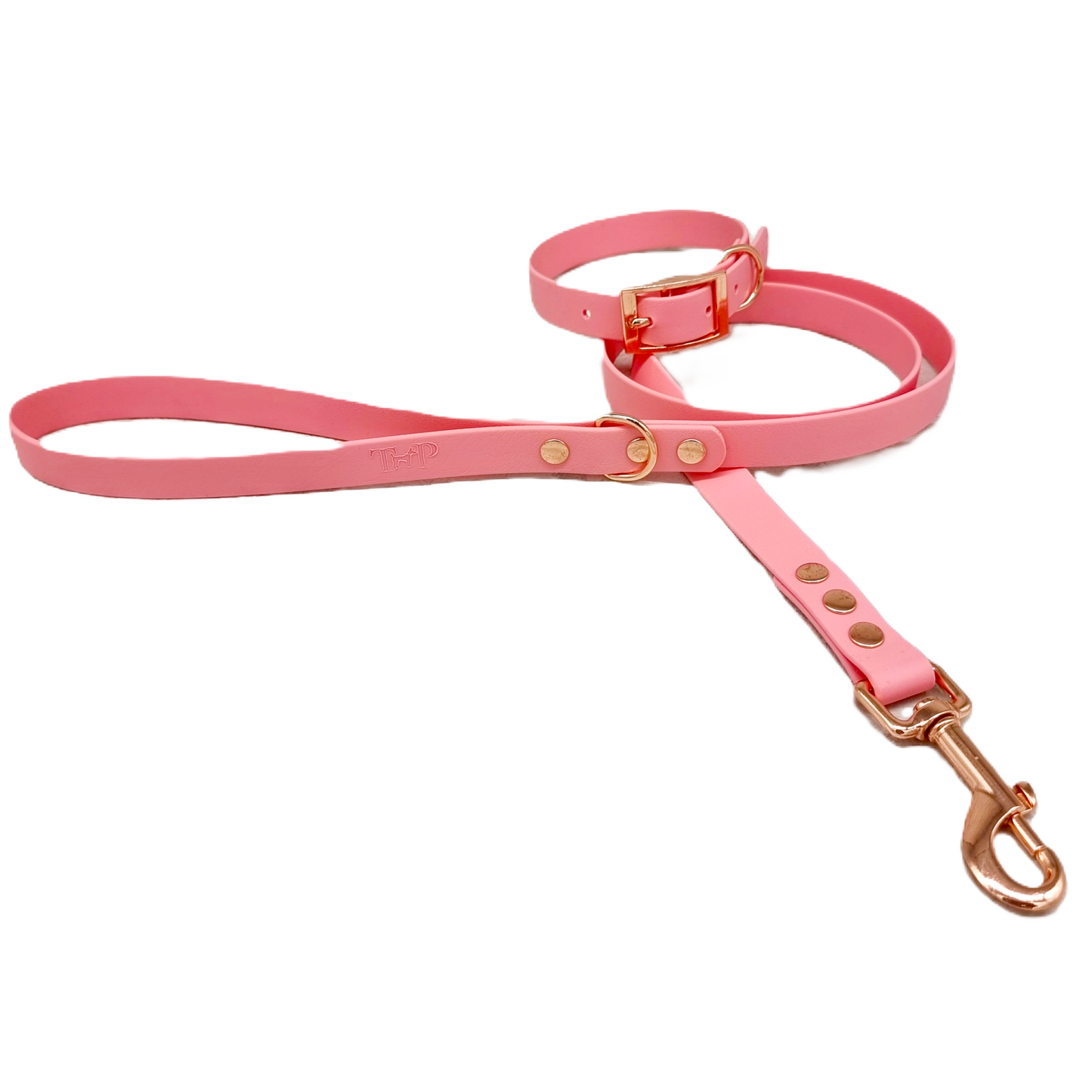 Baby Pink - Waterproof BioThane© Dog Collar