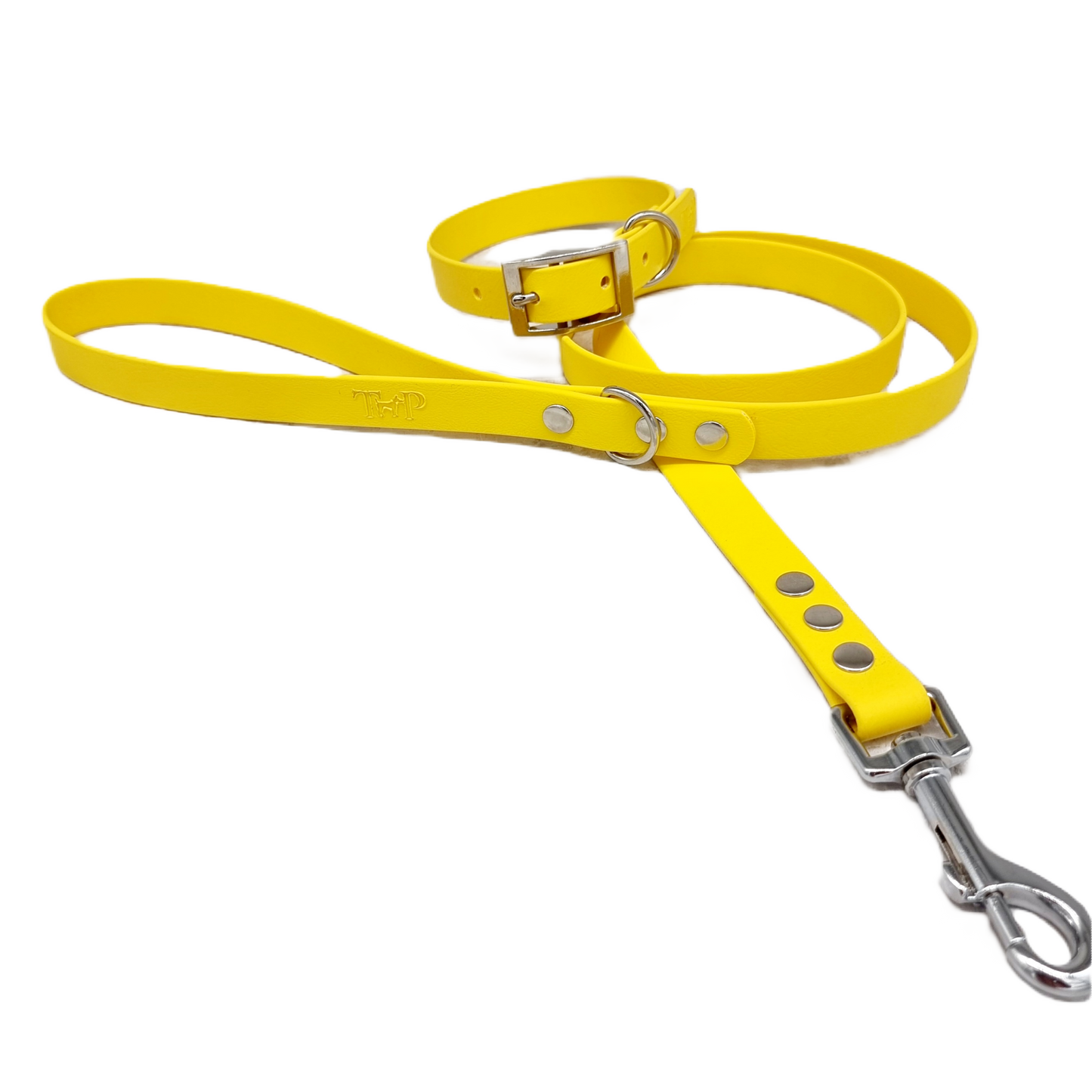 Yellow - Waterproof BioThane© Dog Collar