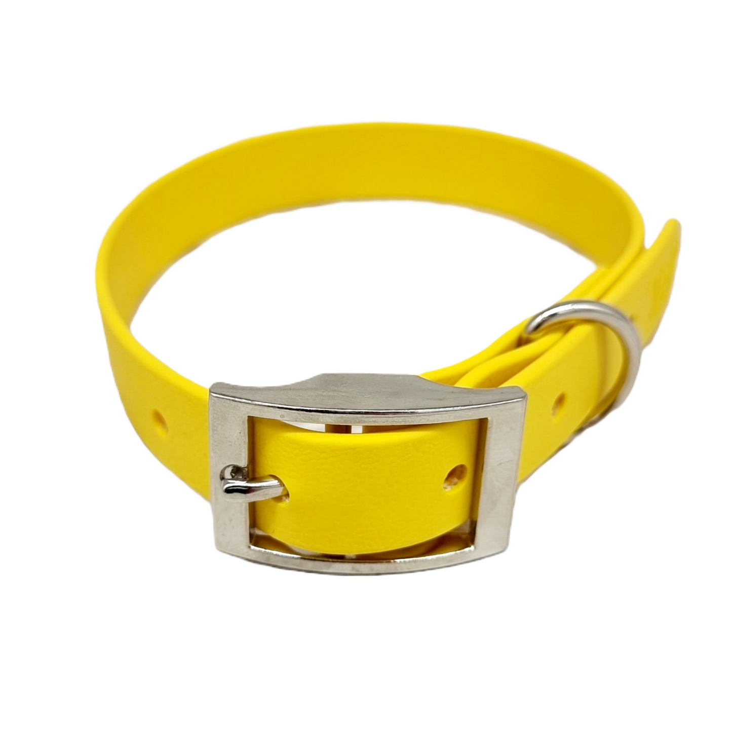 Yellow - Waterproof BioThane© Dog Collar