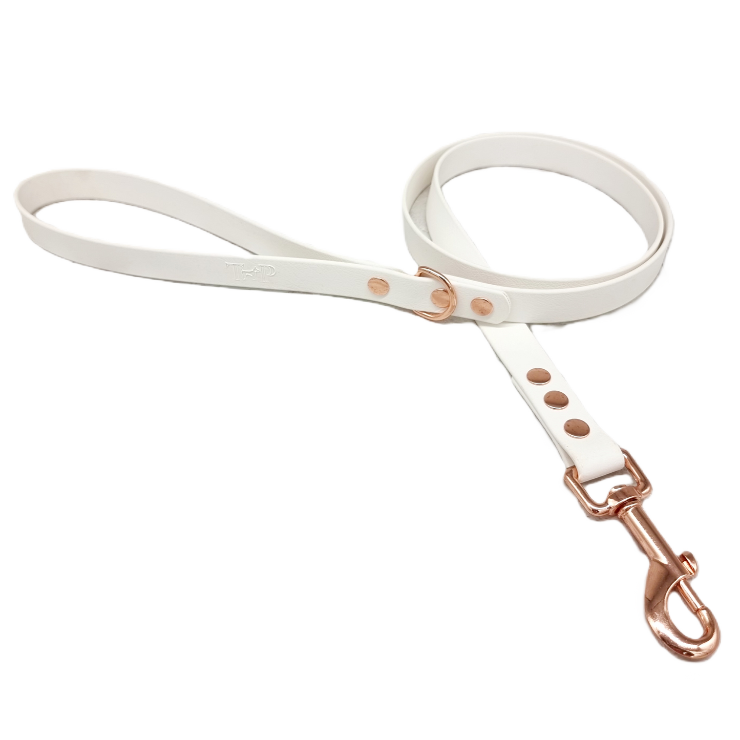 White - Waterproof BioThane© Dog Lead