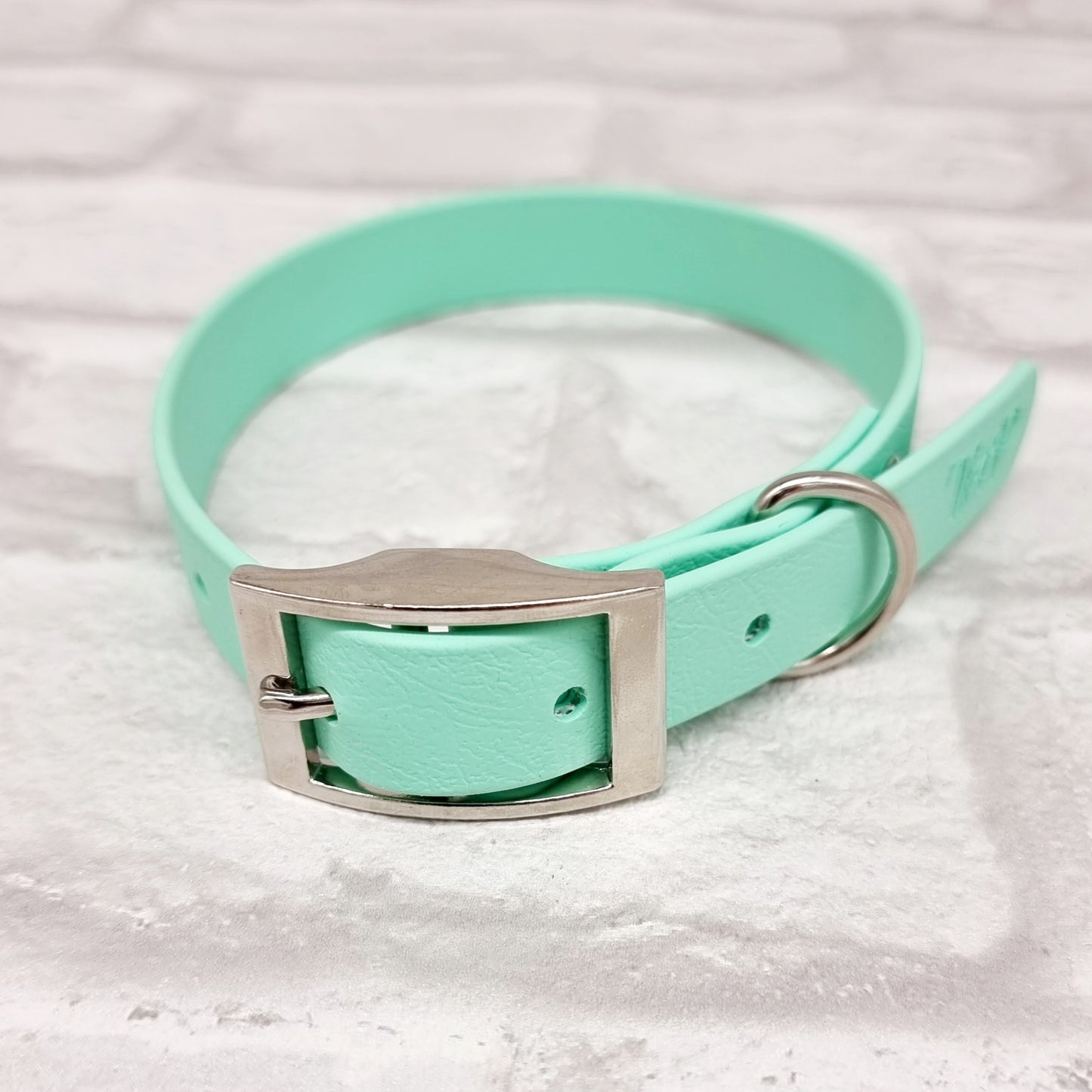 Mint - Waterproof BioThane© Dog Collar