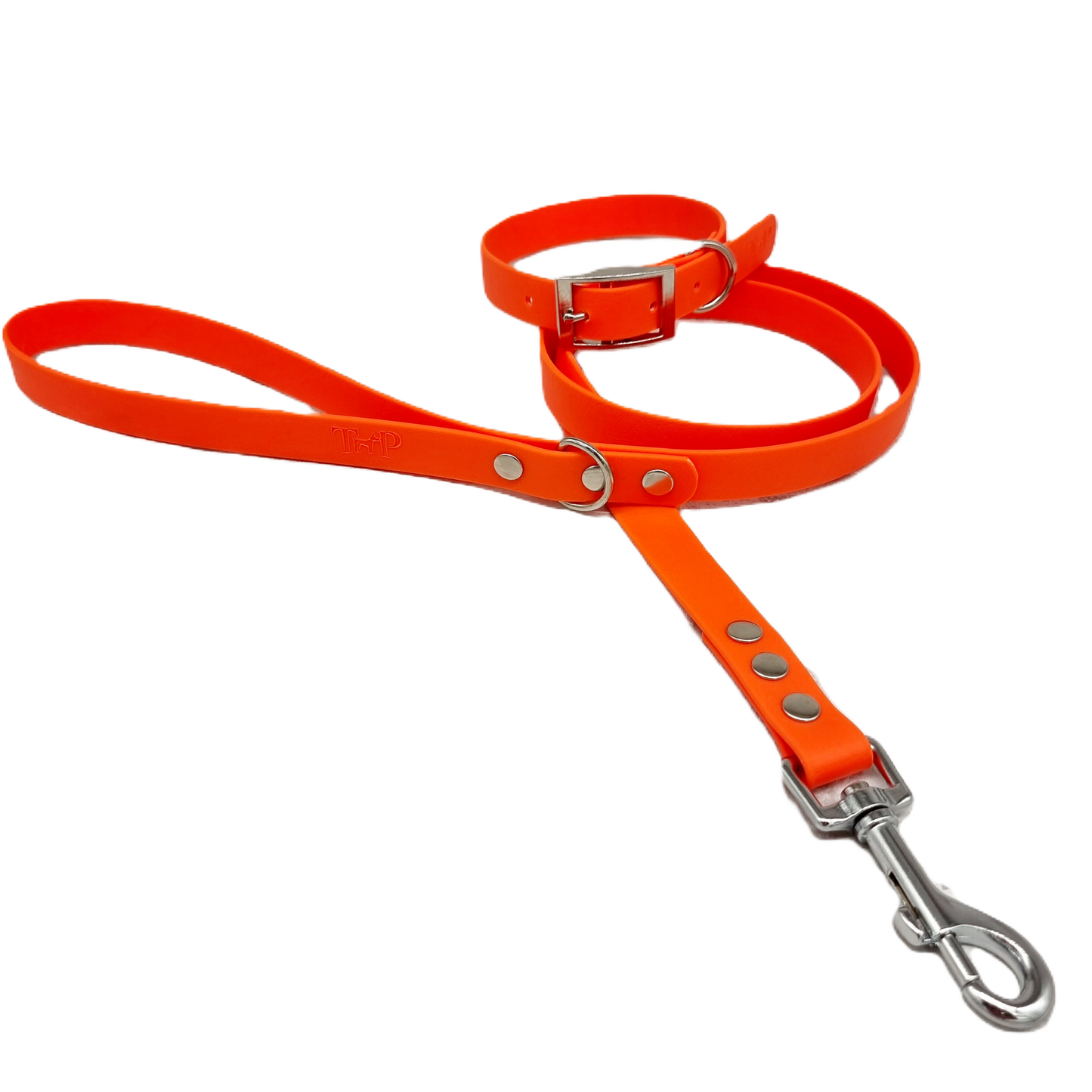 Neon Orange - Waterproof BioThane© Dog Lead