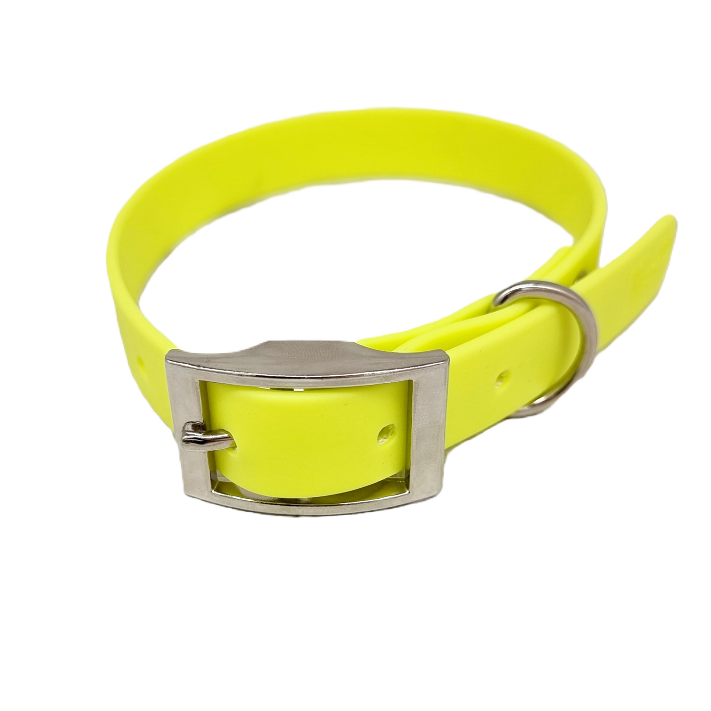 Neon Yellow - Waterproof BioThane© Dog Collar