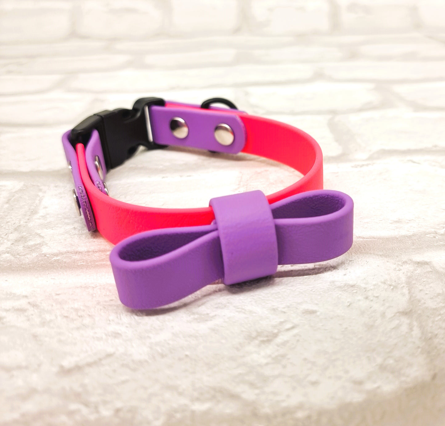 Waterproof BioThane® Dog Bow Tie - Design Your Own