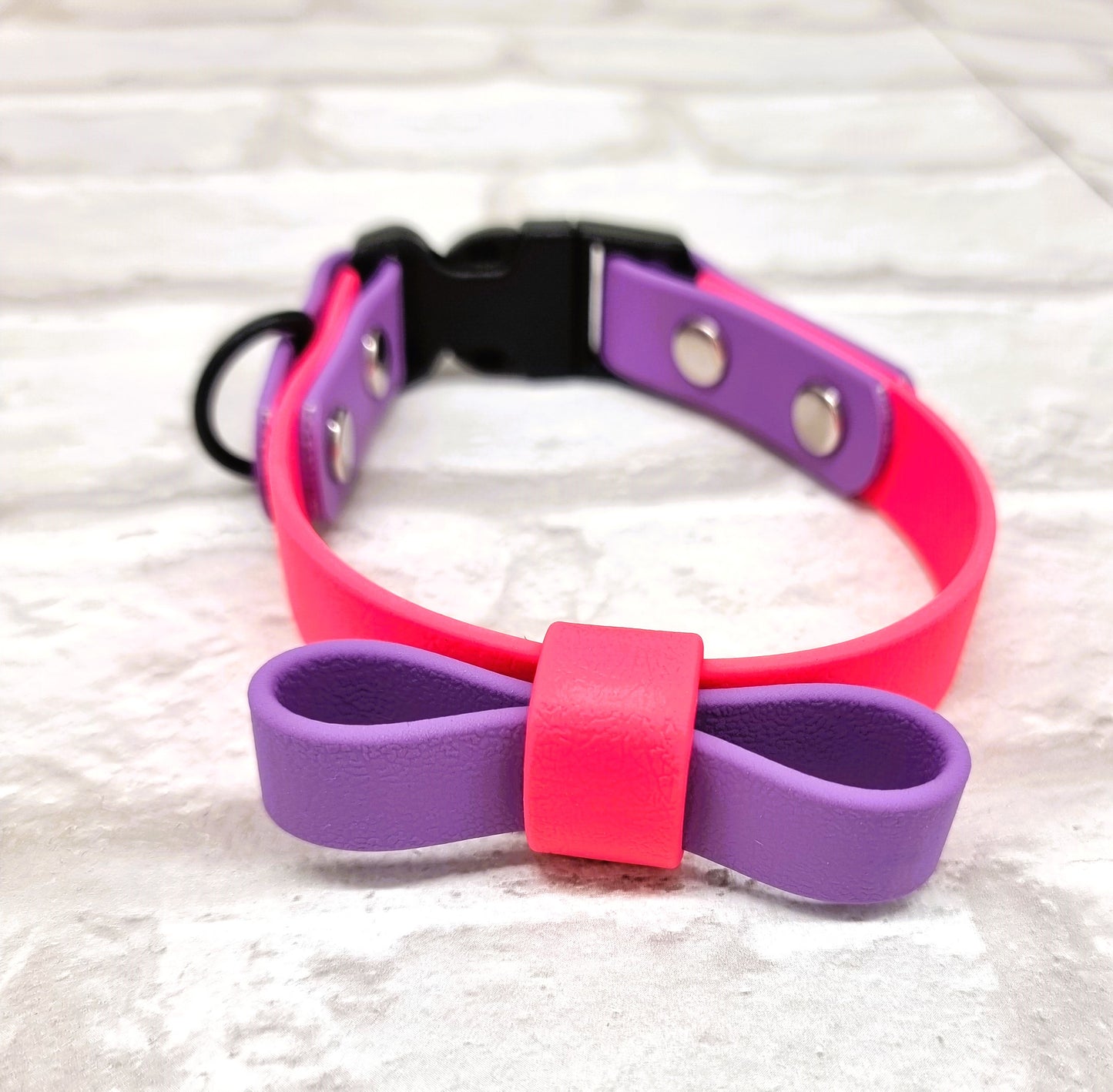 Waterproof BioThane® Dog Bow Tie - Design Your Own