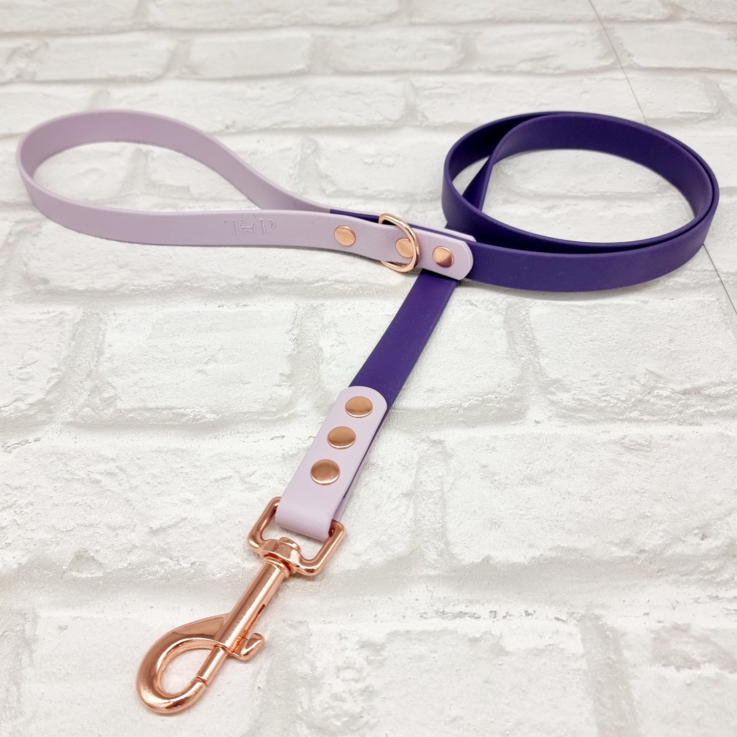 Purple & Lilac - Waterproof BioThane© Dog Lead