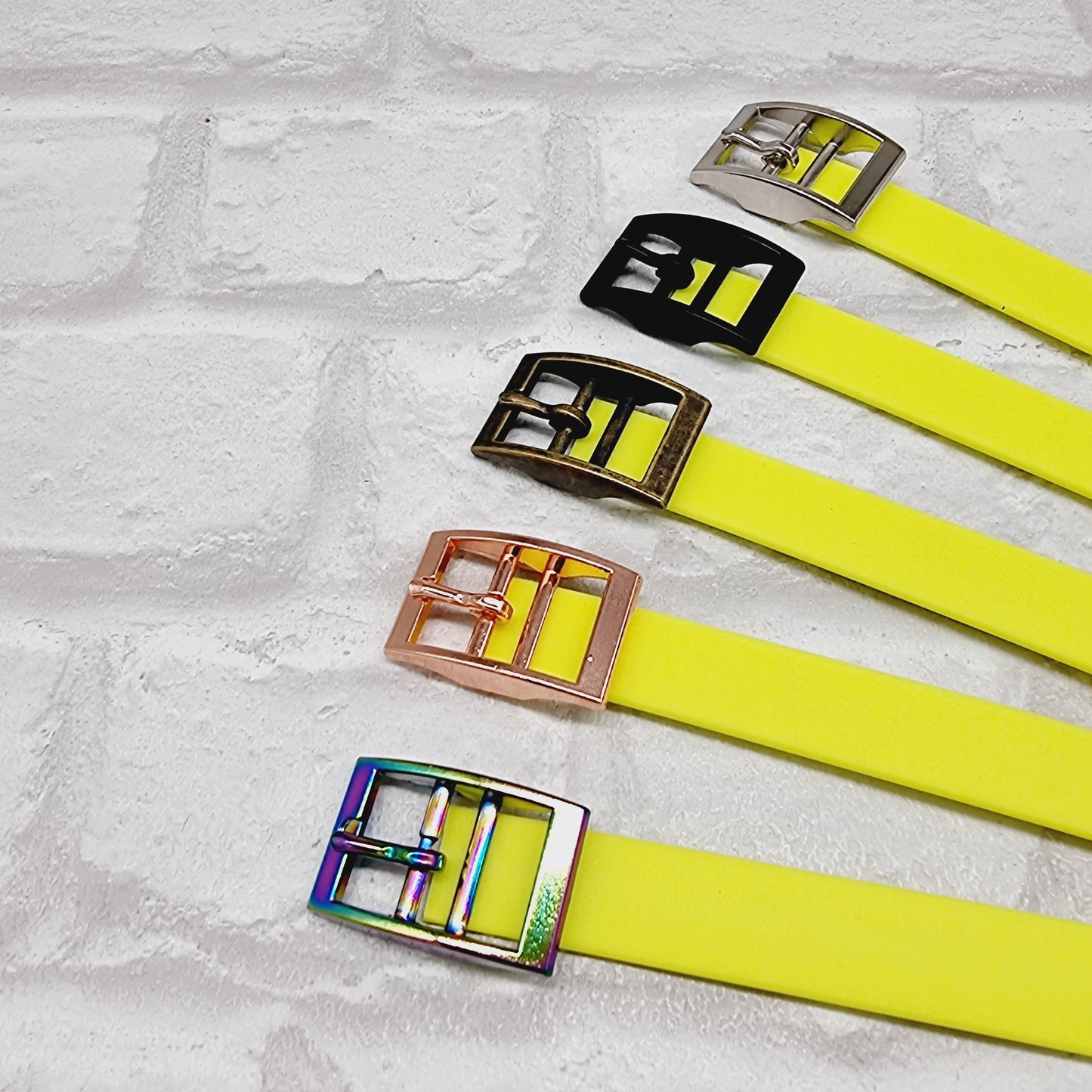 Neon Yellow - Waterproof BioThane© Dog Collar